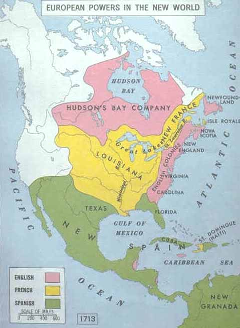  Nordamerika 1713 